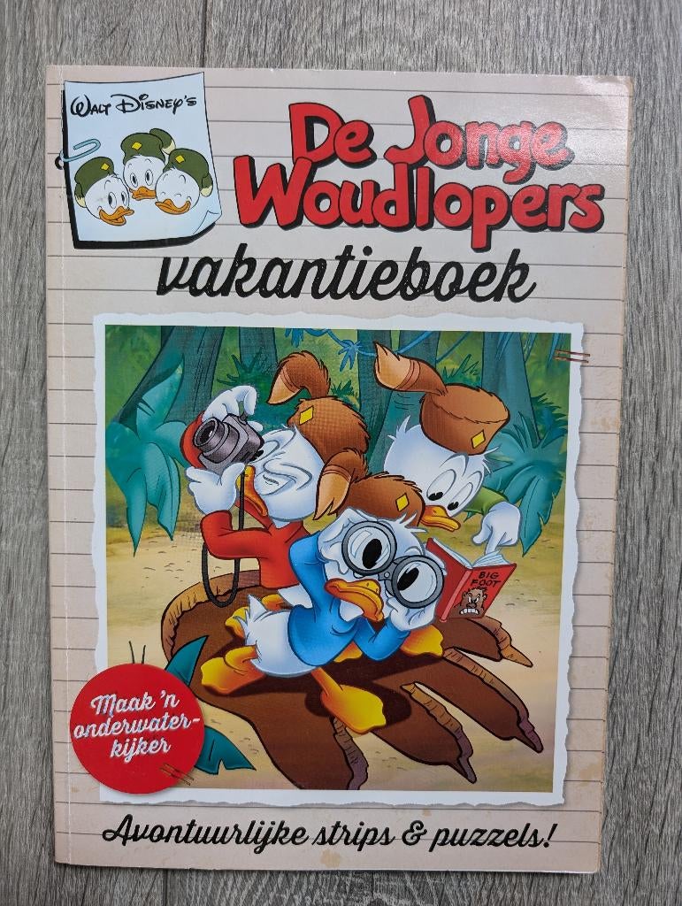 De Jonge Woudlopers Vakantieboek, Boeken, Eén stripboek, Ophalen of Verzenden, Gelezen