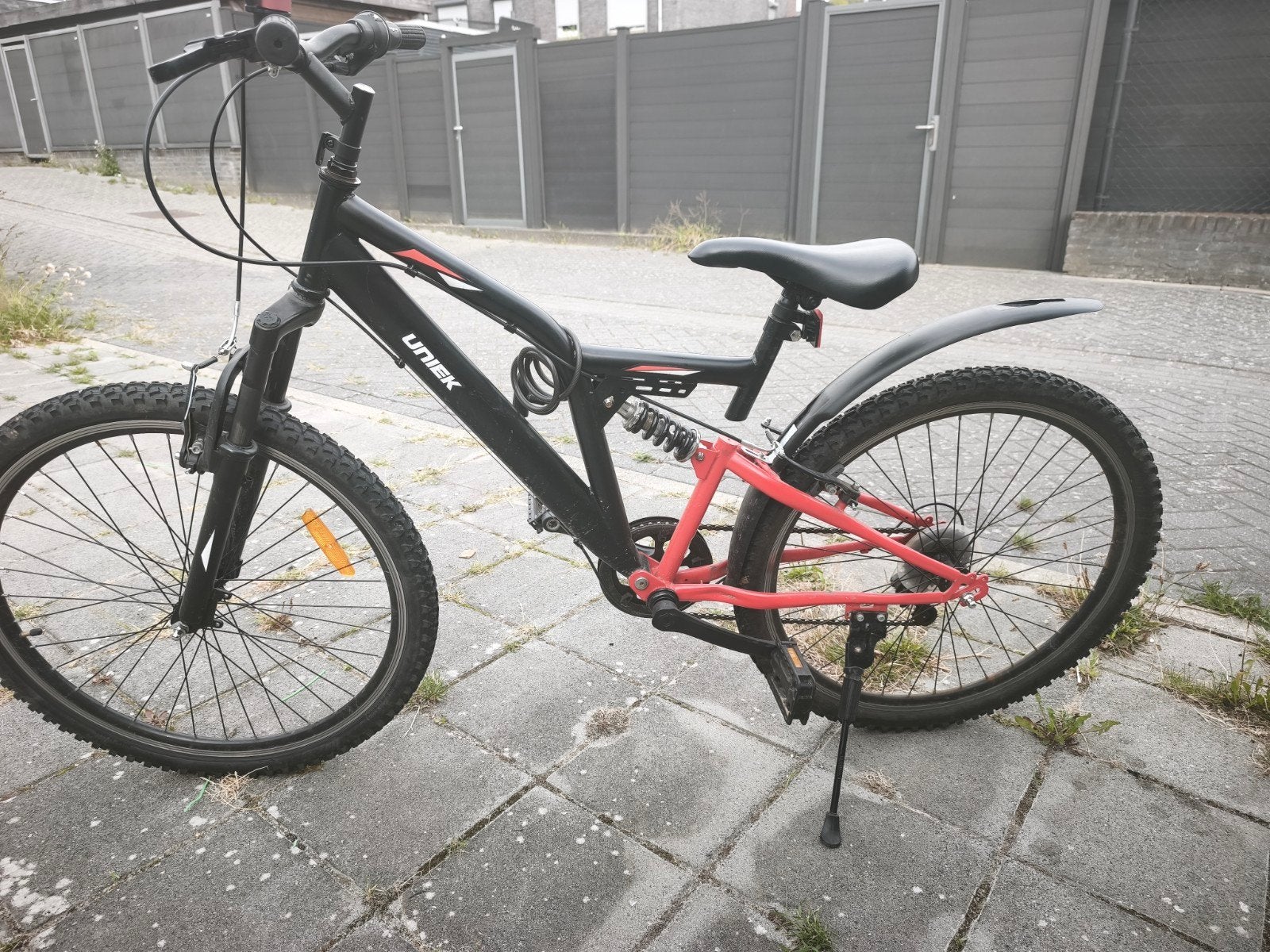 Fiets Uniek 26", Fietsen en Brommers, Fietsen | Crossfietsen en BMX, Ophalen, Gebruikt, Staal, 24 inch of meer