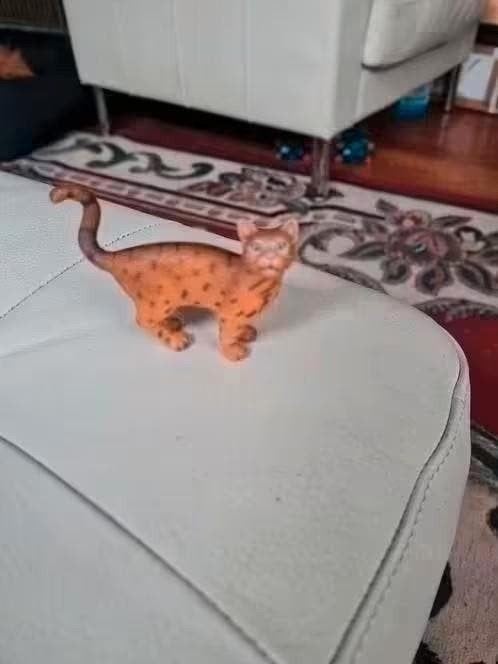 Schleich Bengaalse Kat Poes - Ouder Model, Verzamelen, Ophalen of Verzenden