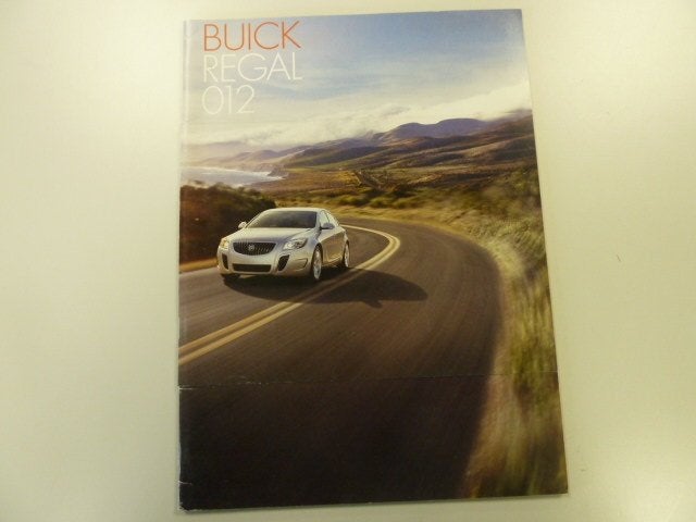2012 Buick Regal Brochure USA, Ophalen of Verzenden, Gelezen, Overige merken