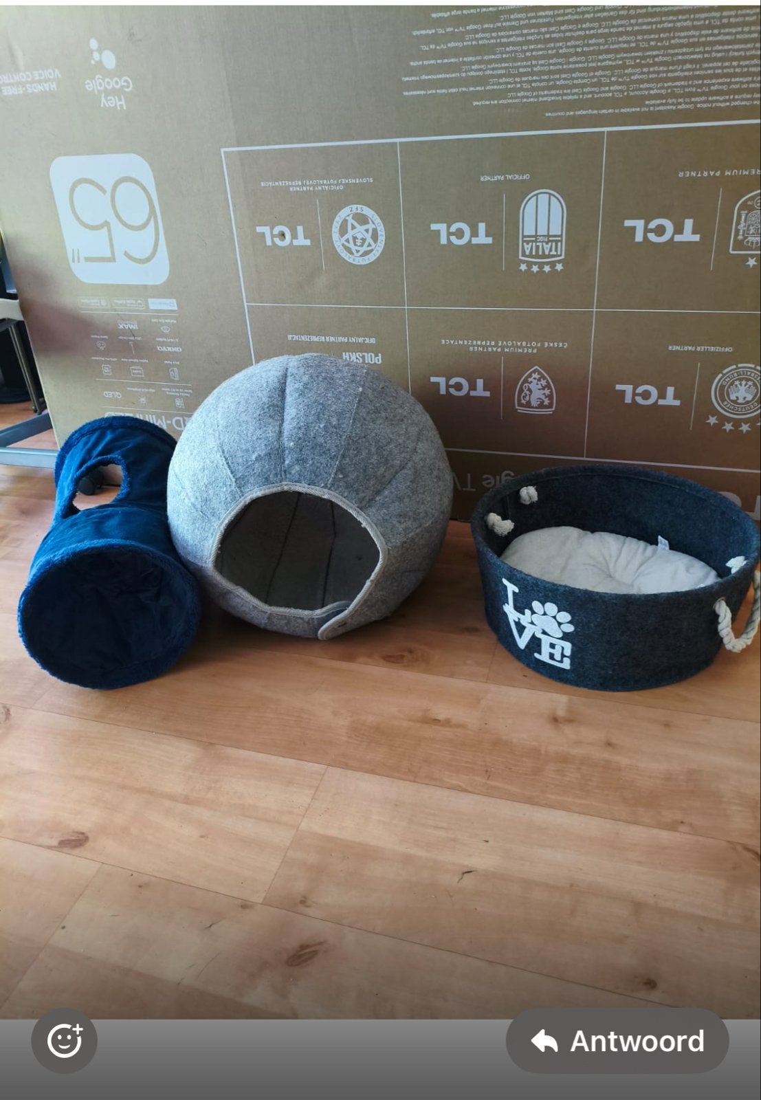 Kattenmand met diverse, Dieren en Toebehoren, Katten-accessoires, Ophalen