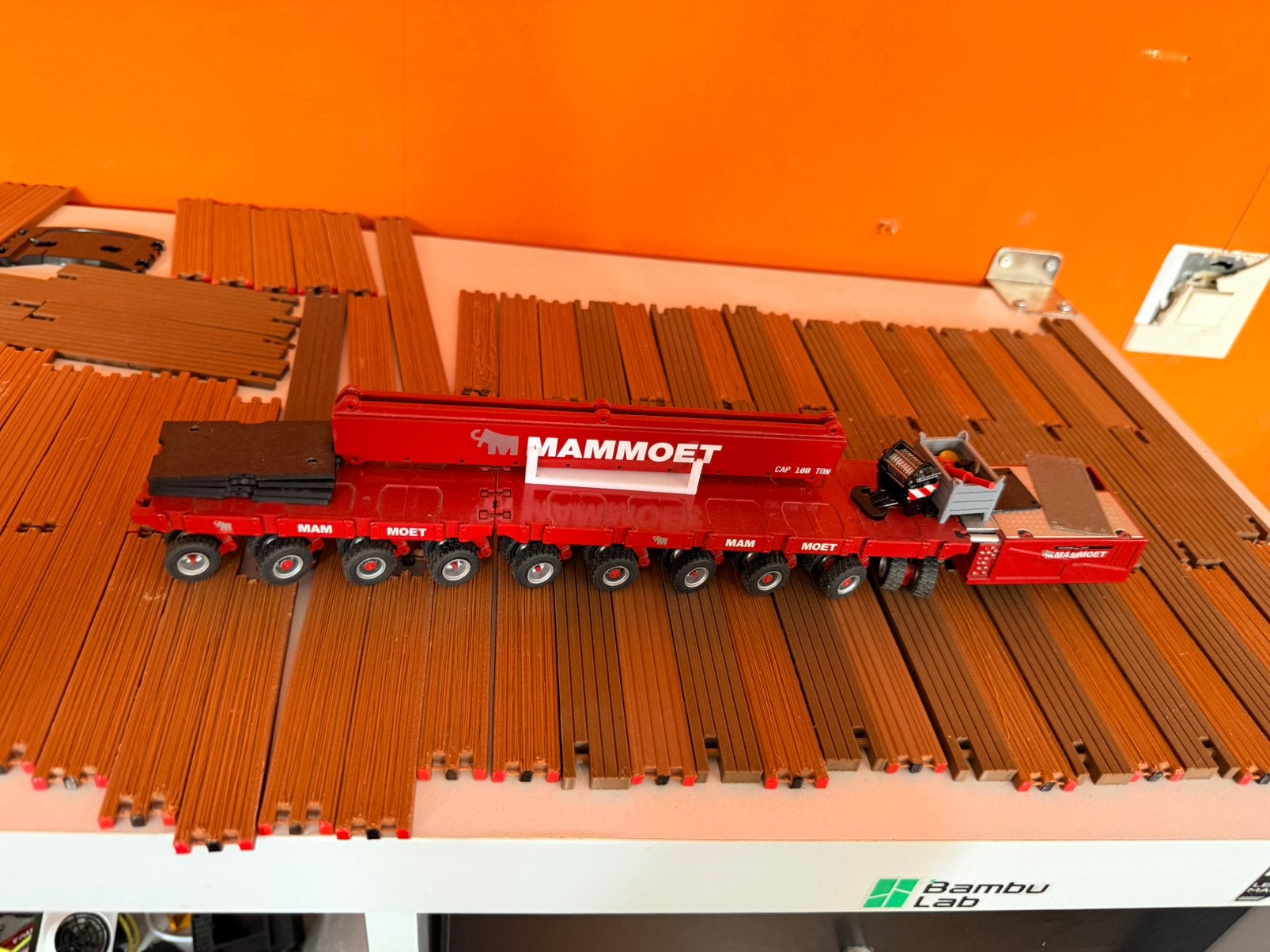 Mammoet SPMT (zonder doos), Ophalen of Verzenden, Zo goed als nieuw, Hijskraan, Tractor of Landbouw, Wsi