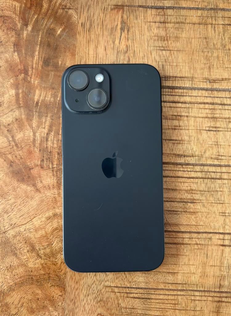 Iphone 15 zwart 88% batterij, 128 GB, IPhone 15, Zwart, 88 %