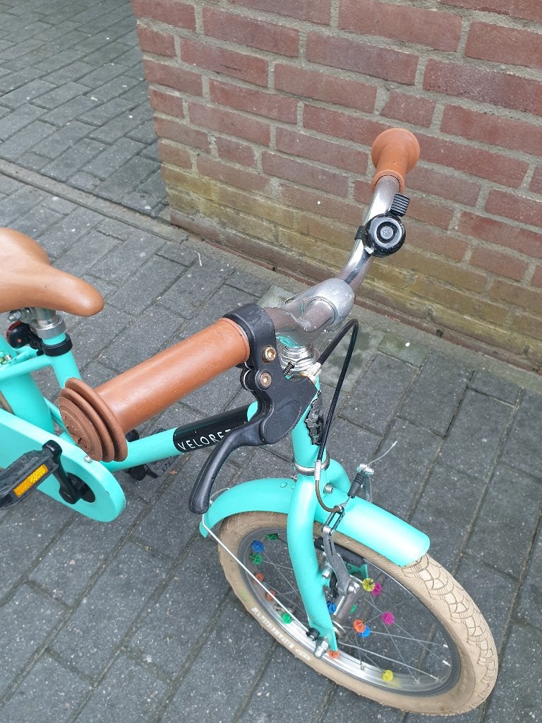 Veloretti maxi kinderfiets groen 16inch 3-6 jaar, Ophalen, Terugtraprem, Gebruikt, Veloretti