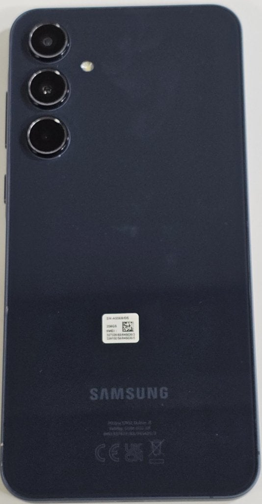 Samsung Galaxy A55 5G - 256GB - Zwart | Retourdeal, Zwart, Touchscreen, Nieuw, Ophalen of Verzenden