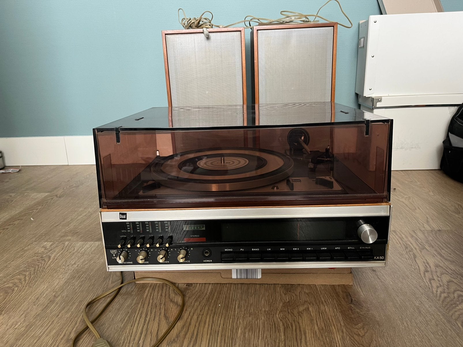 Dual KA 50. Platenspeler. Stofkap gaaf., Audio, Tv en Foto, Platenspelers, Ophalen, Zo goed als nieuw, Dual