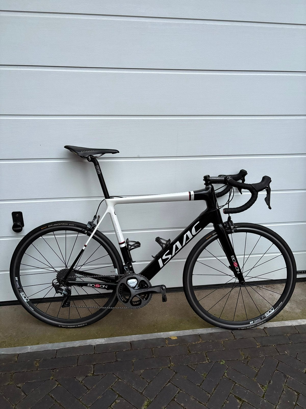 Isaac Boson carbon racefiets maat 61cm, 28 inch, Gebruikt, Carbon, 57 tot 61 cm