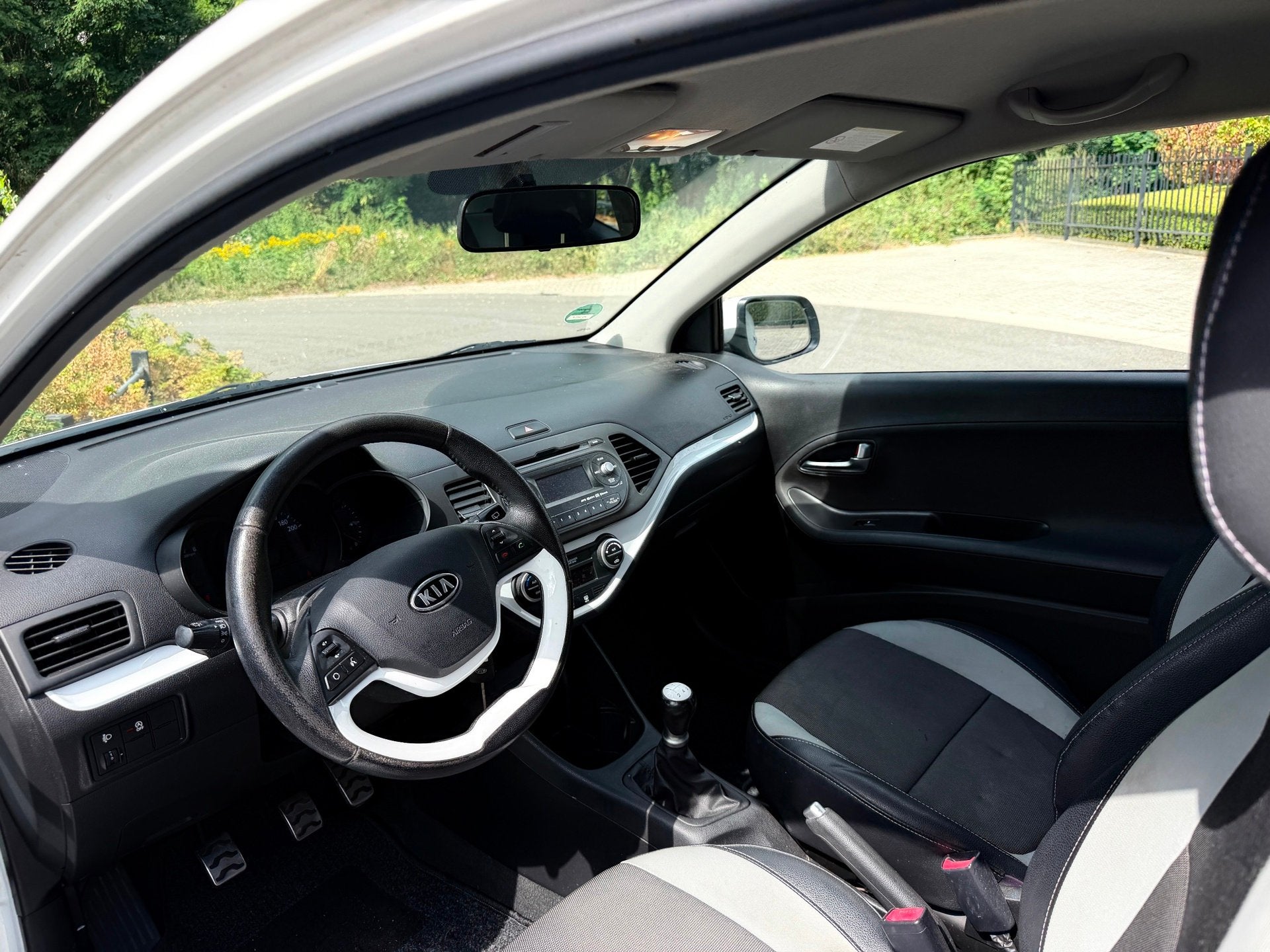 Kia Picanto 1.2 CVVT ISG Comfort Pack Airco/eCC deels Leer P, Auto's, Kia, Voorwielaandrijving, Euro 5, 86 pk, Gebruikt
