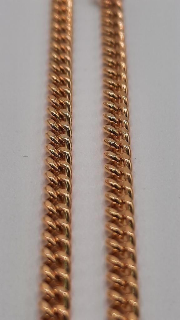 gouden ketting 14kt, Www.bredajuwelier.nl, Nieuw, Ophalen of Verzenden, Www.bredajuwelier.nl