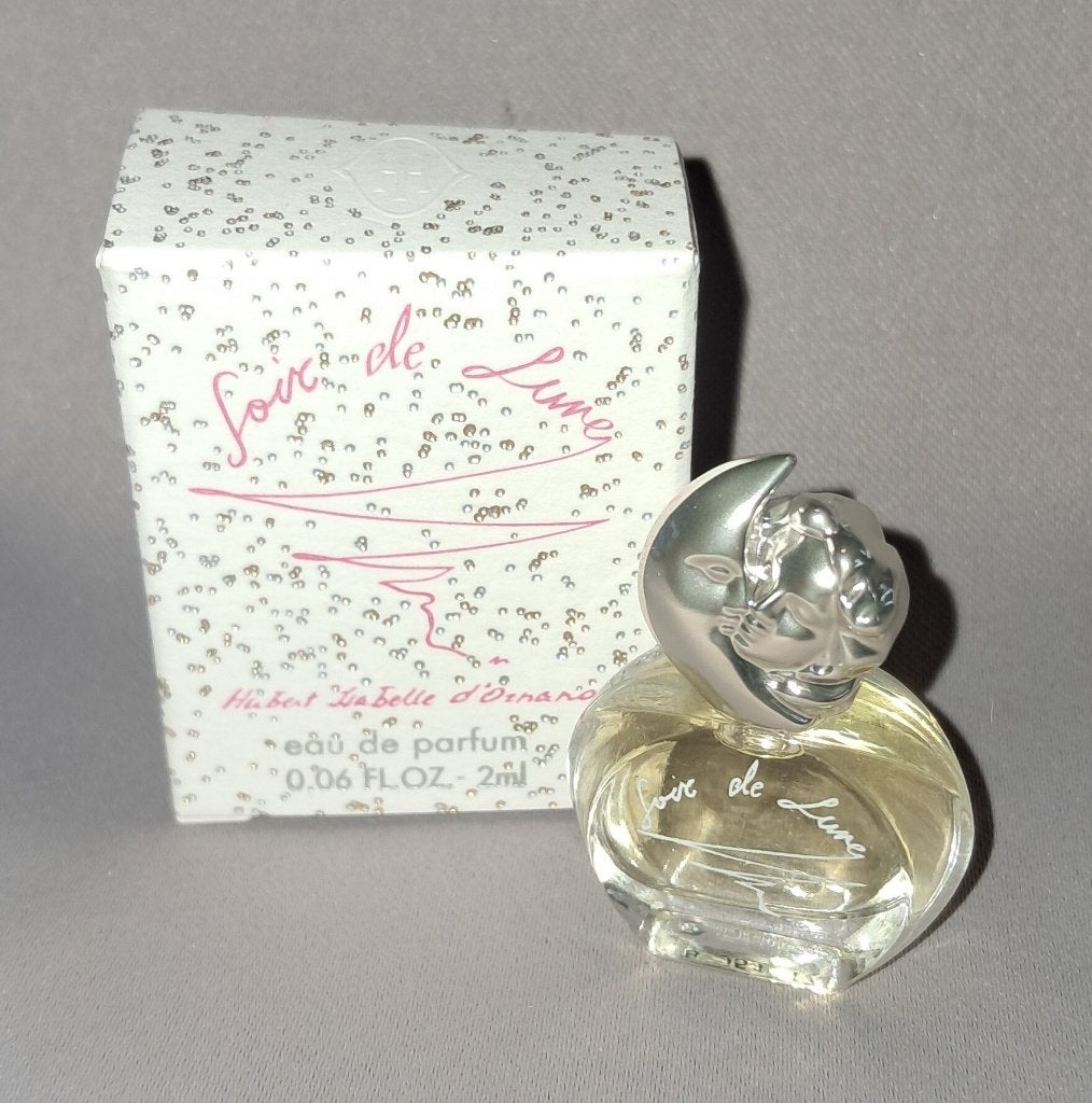Parfum miniatuur - Soir de lune + doosje, Ophalen of Verzenden, Zo goed als nieuw, Miniatuur, Gevuld