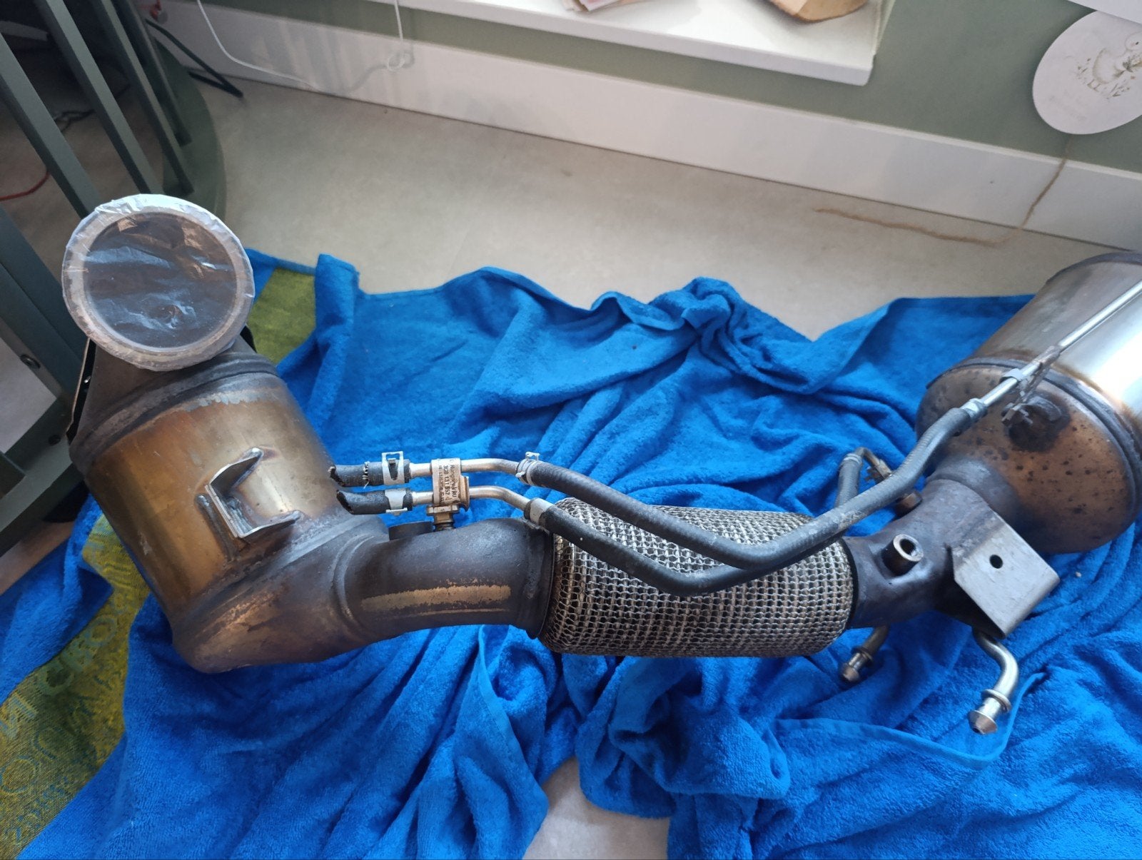 Orginele Seat Leon 5F, vw golf gti, s3 Downpipe, Ophalen of Verzenden, Gebruikt, Seat