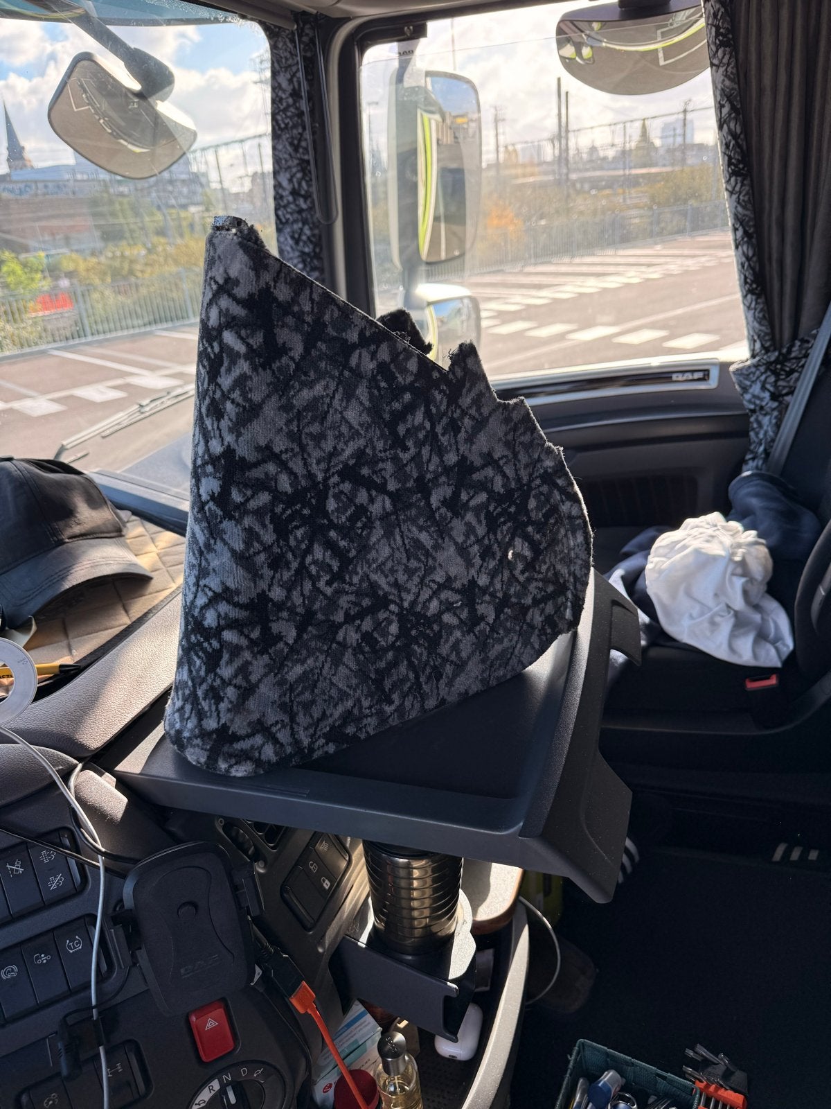 Kap voor onder de stuurcolom  bekleed, Ophalen of Verzenden, Zo goed als nieuw