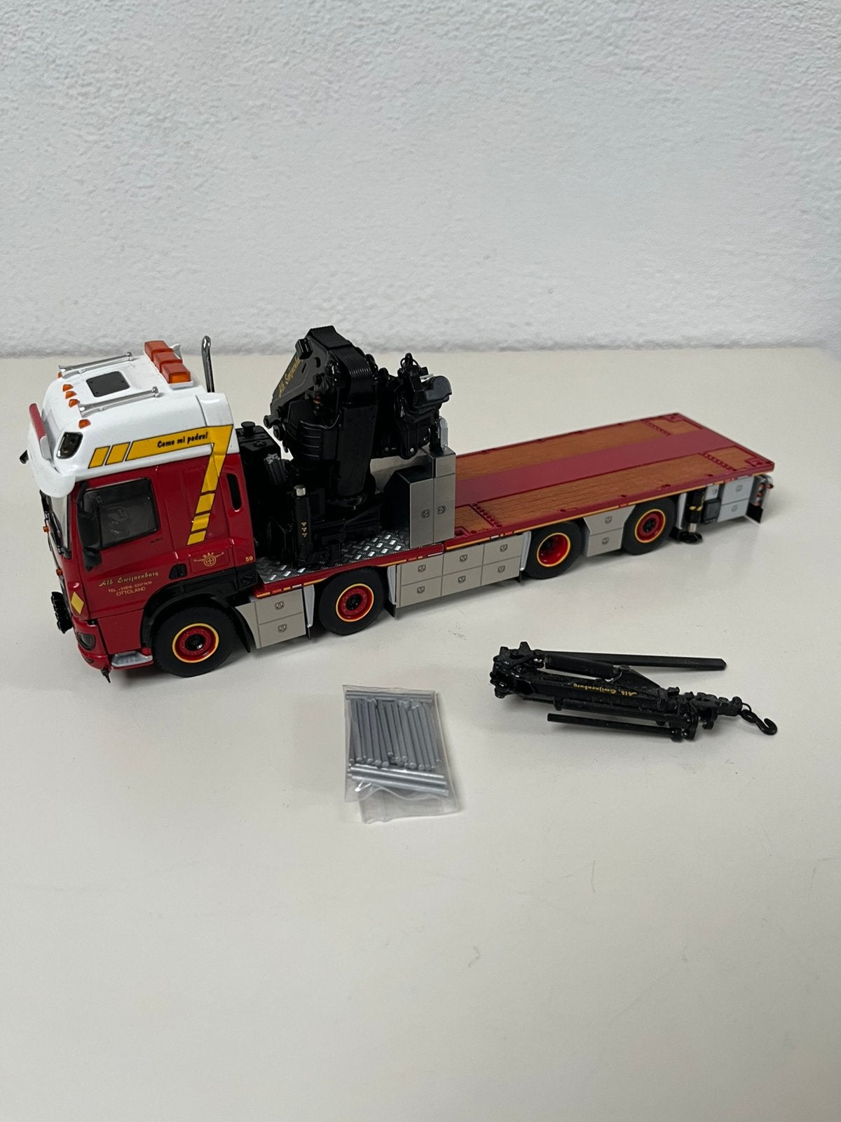 1:50 WSI. DAF CF   , Swijnenburg  !!!, Hobby en Vrije tijd, Ophalen of Verzenden, Zo goed als nieuw, Bus of Vrachtwagen, Wsi