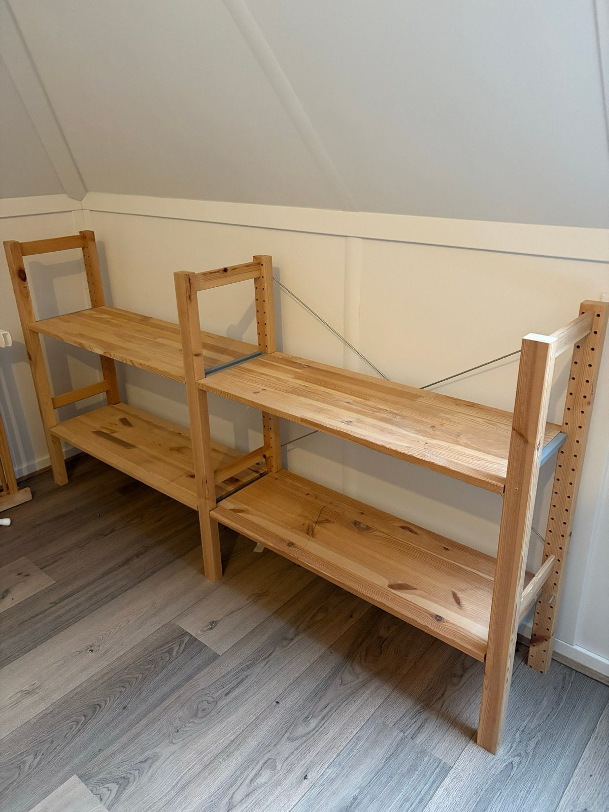 IKEA IVAR stellingkasten - 16 planken - grenen, Ophalen, Gebruikt