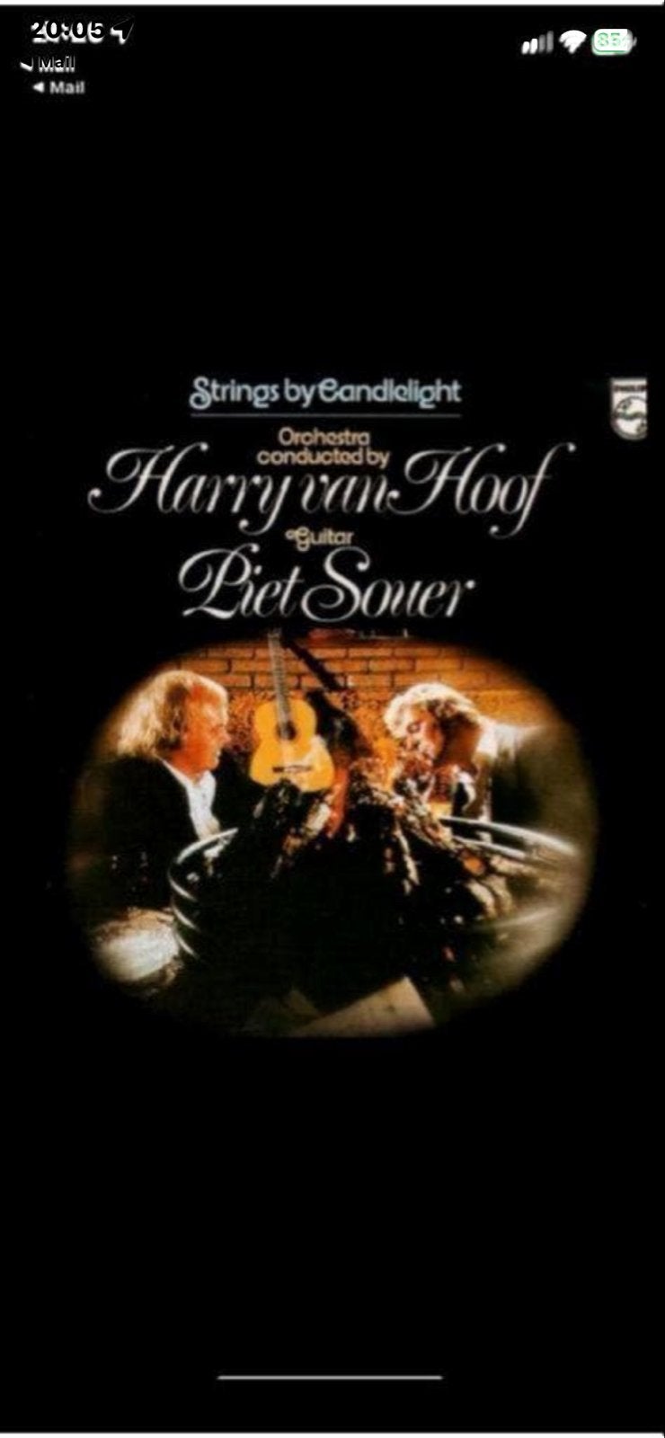 Strings by Candlelight - Harry van Hoof & Piet Souer CD, Ophalen of Verzenden, Gebruikt, Album, Inclusief doosje