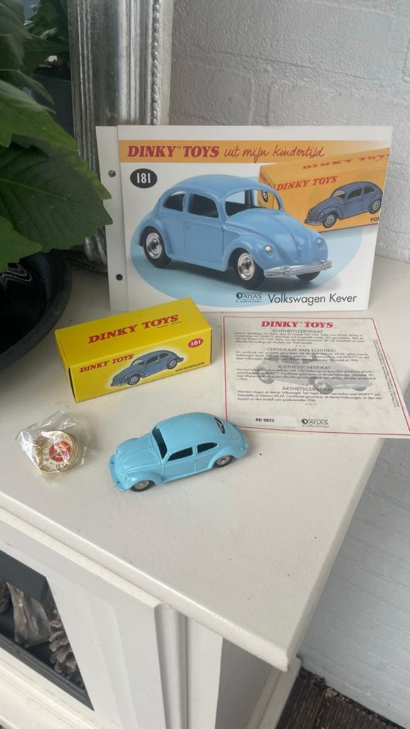 Dinky Toys Volkswagen Kever - Zo goed als nieuw, Ophalen of Verzenden, Zo goed als nieuw, Auto, Dinky Toys