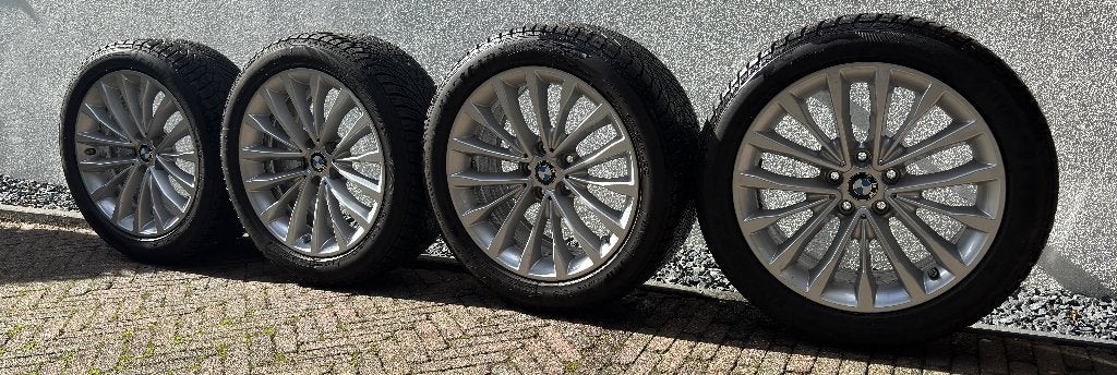 BMW 5 Serie G30 G31 Velgen met Winterbanden RDC sensors, Ophalen, 18 inch, Banden en Velgen, Winterbanden