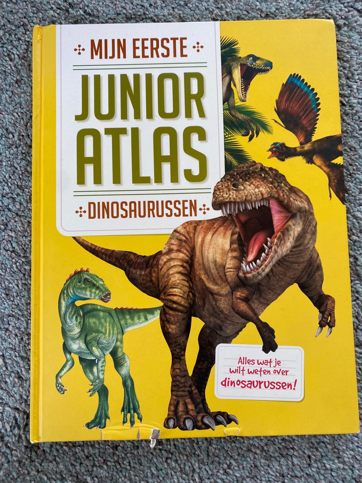 Mijn Eerste Junior Atlas: Dinosaurussen, Ophalen of Verzenden, Gelezen, Non-fictie