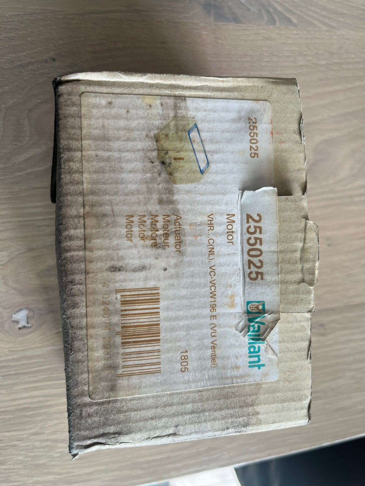 Honeywell UC8010 Actuator voor Vaillant CV-ketel, Minder dan 30 cm, Overige typen, Nieuw, Minder dan 60 cm