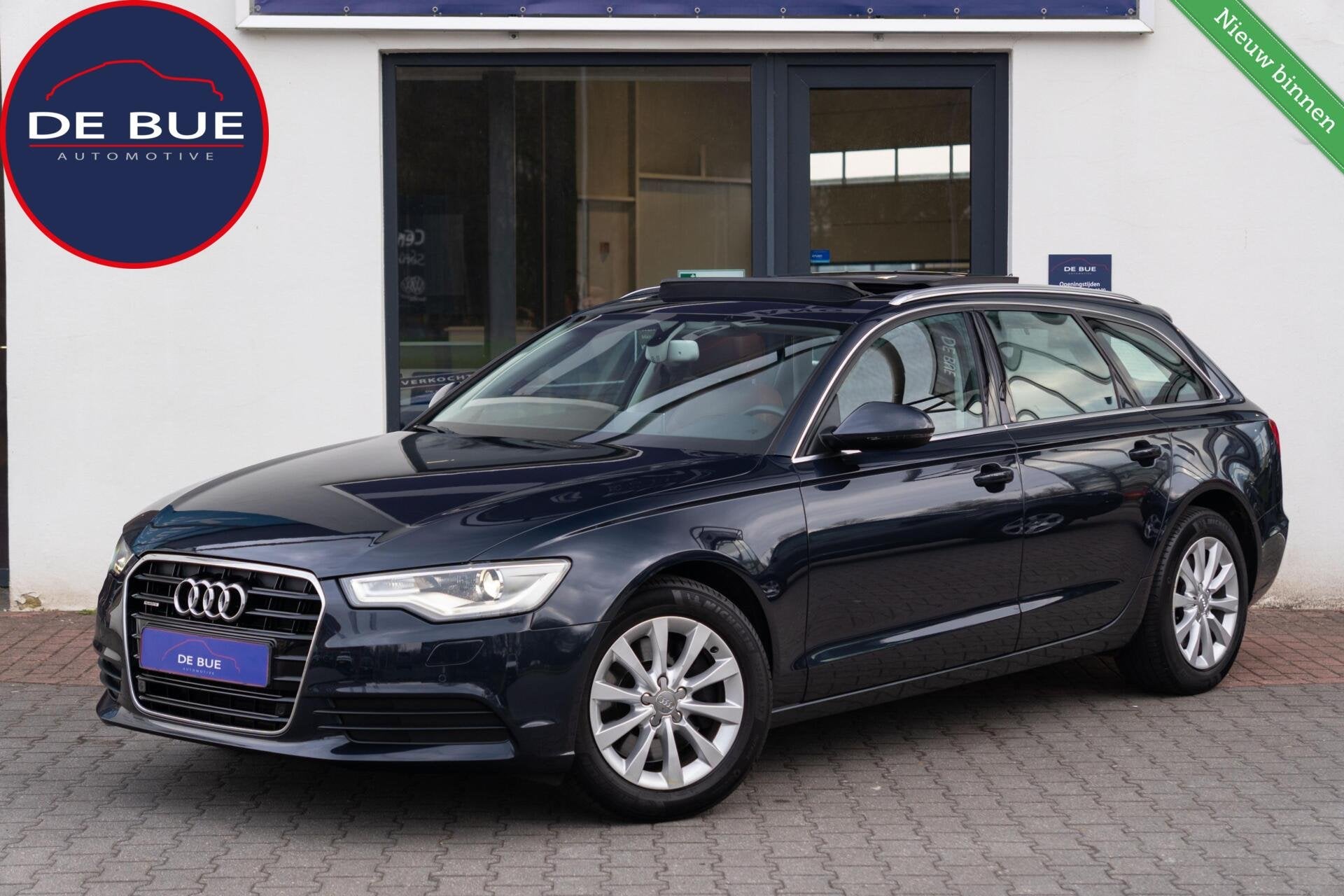 Audi A6 Avant 3.0 V6 TDI Quattro S-Line|2e Eig.|OrgNL NAP|Pa, Automaat, Gebruikt, 2000 kg, Blauw