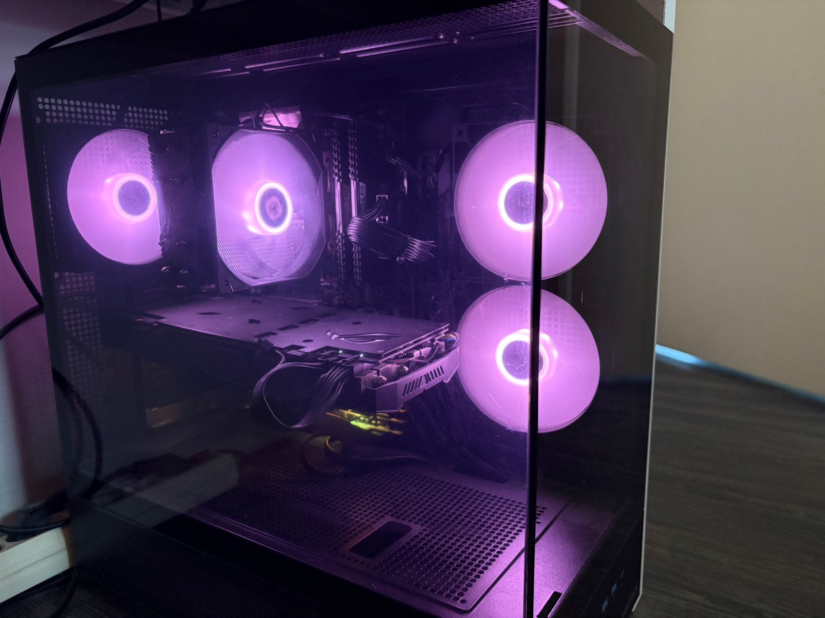 Gaming PC GTX 1080 + Ryzen 5 3600 + 2 Monitoren, Computers en Software, Ophalen, Gebruikt, Gaming, SSD