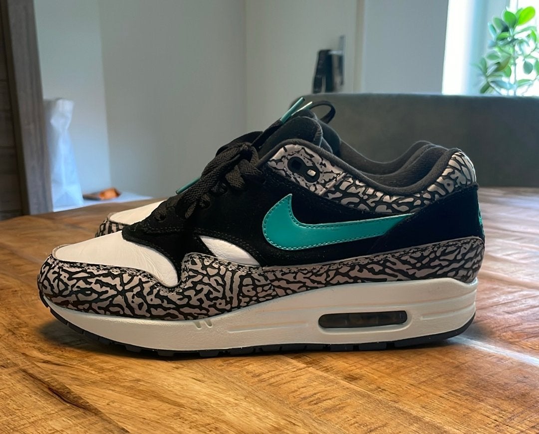 Nike air max 1 Atmos Elephant 2017 42., Overige kleuren, Ophalen of Verzenden, Sneakers of Gympen, Zo goed als nieuw