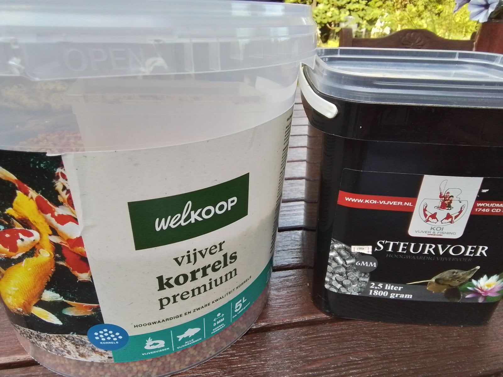 Vijverkorrels en Steurvoer, Karper of Koi