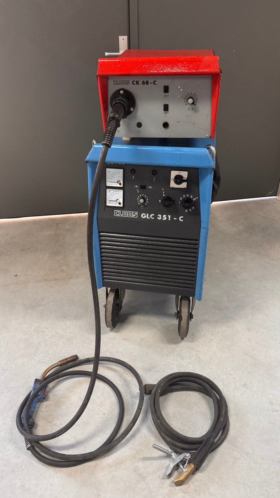 Cloos GLC 351 - C   5 m tussenpakket  350 ampere, Ophalen, Gebruikt, 250 ampère of meer, Co2