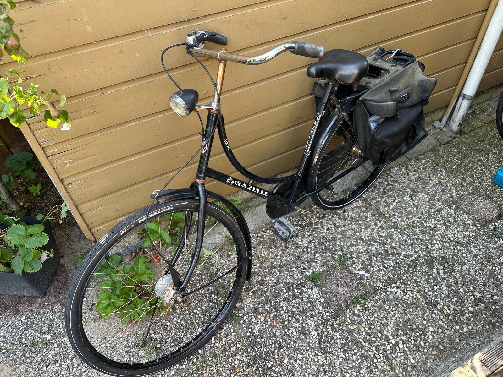Gazelle fiets voor onderdelen - Voorvork defect, Ophalen of Verzenden, Zo goed als nieuw
