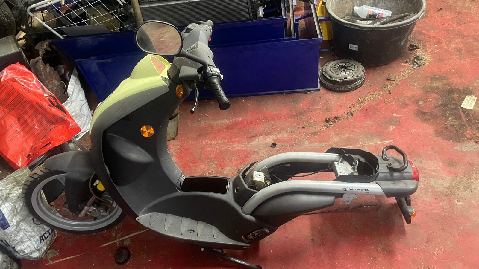 Peugeot Ludix zonder blok - Compleet (excl. motorblok), Ophalen, Gebruikt, Frame, Peugeot