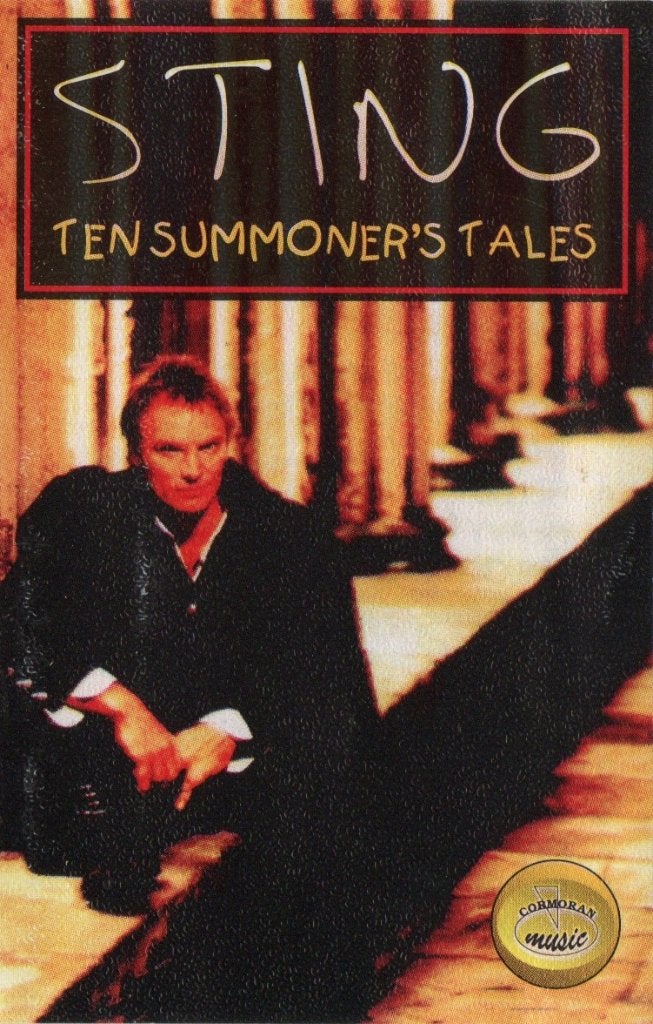 Cassettebandje Sting – Ten Summoner's Tales, Cd's en Dvd's, Ophalen of Verzenden, Gebruikt, Pop, 1 bandje