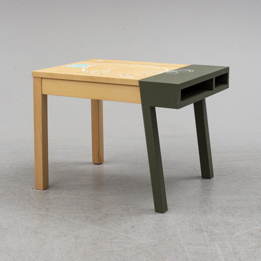 Vitra Stekelvarken Tafel Groen Hout