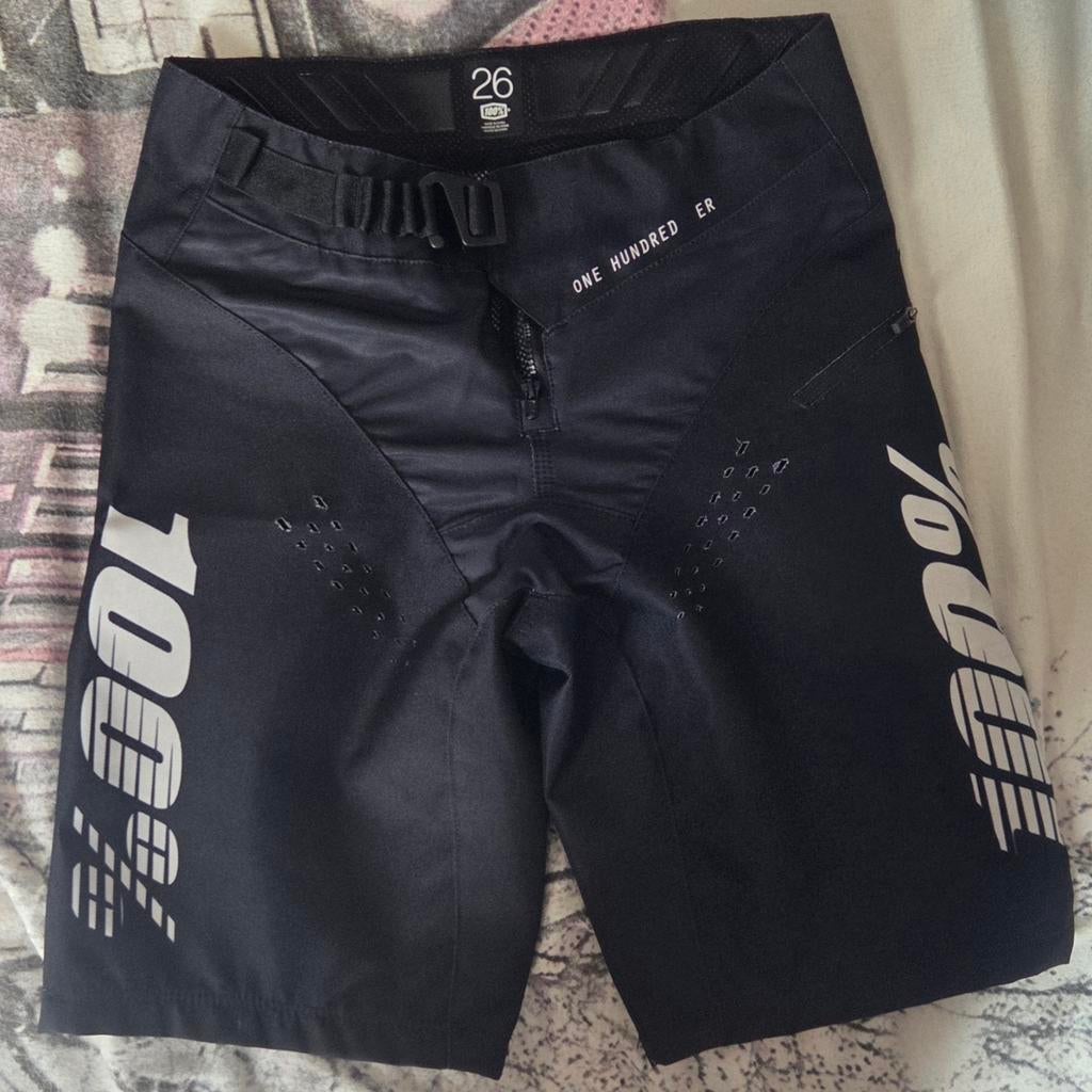 100% MTB/BMX Jeugd short maat 26, Ophalen of Verzenden, Zo goed als nieuw, Aluminium, 24 inch of meer