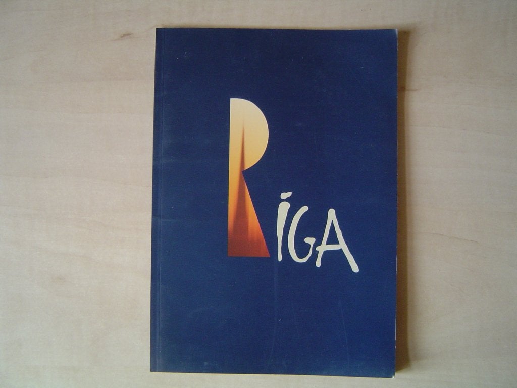 Touristische folder Riga, Verzenden, Europa, Reisgids of -boek, Onbekend