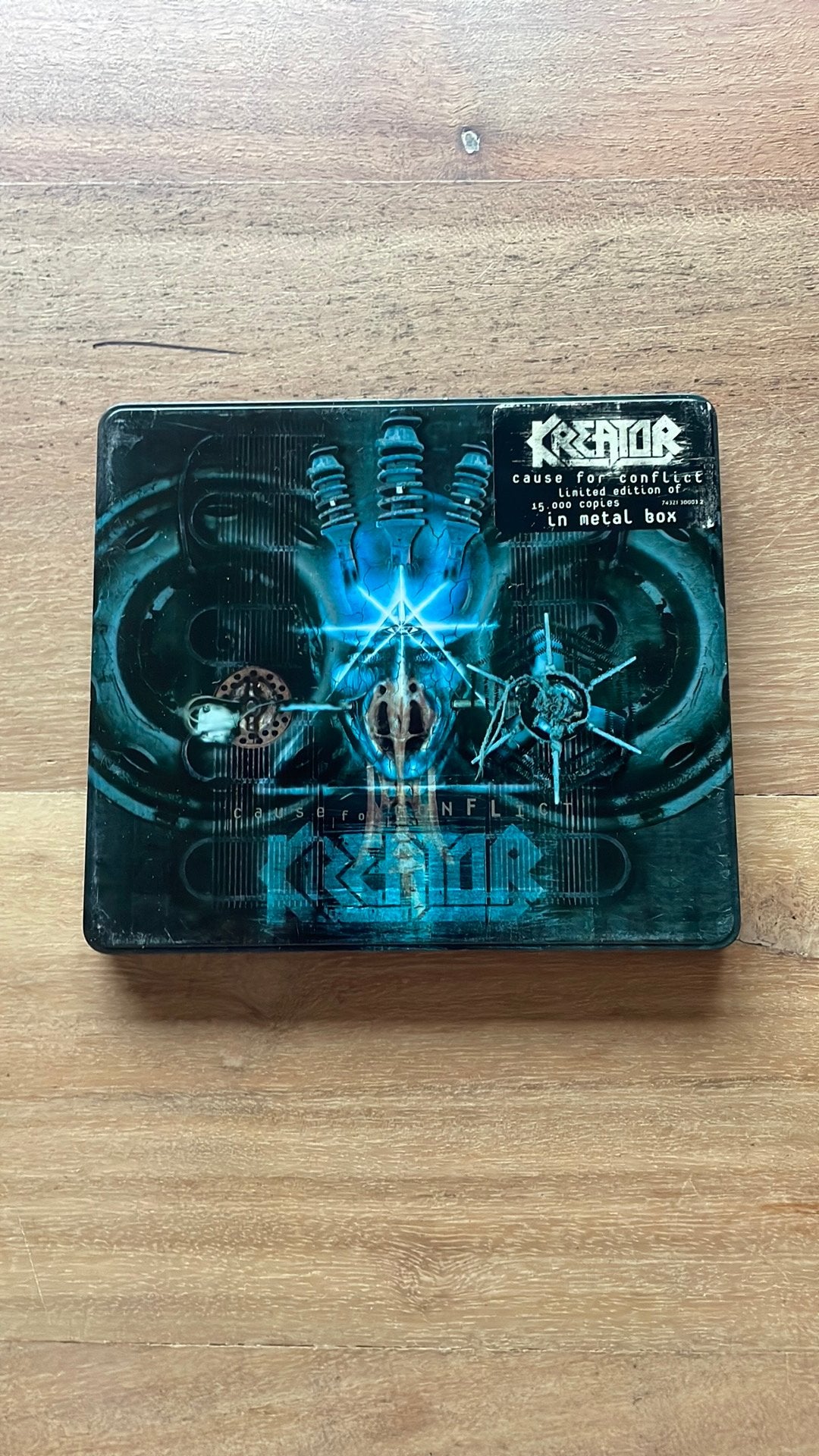 Kreator - Cause For Conflict Limited CD Metal Box 1995, Ophalen of Verzenden