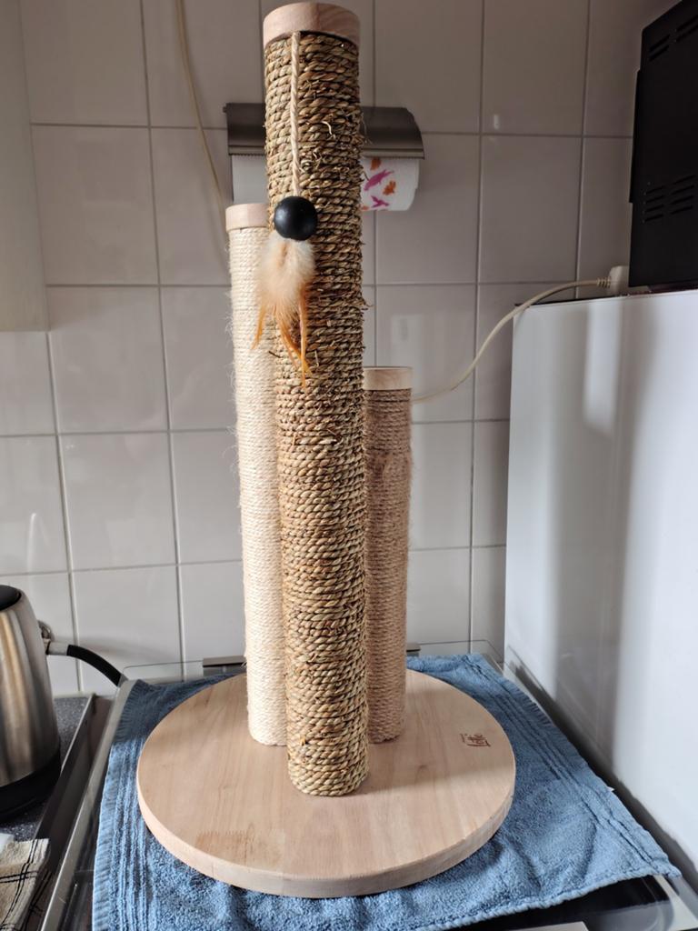 Katten Krabpaal zo goed als nieuw, Dieren en Toebehoren, Ophalen, Zo goed als nieuw, Krabpaal