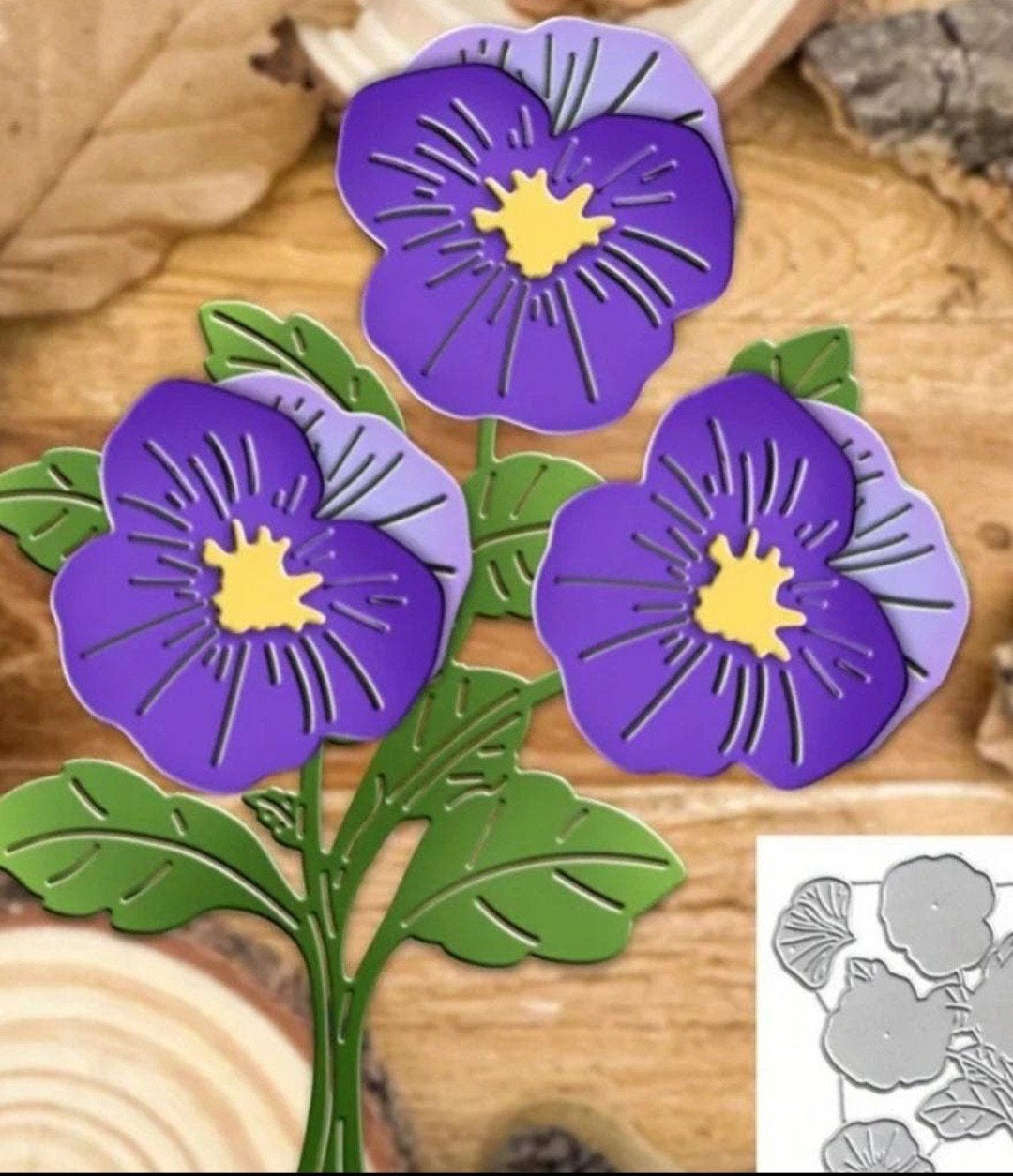 Nieuw  Snijmal viooltje, Ophalen of Verzenden