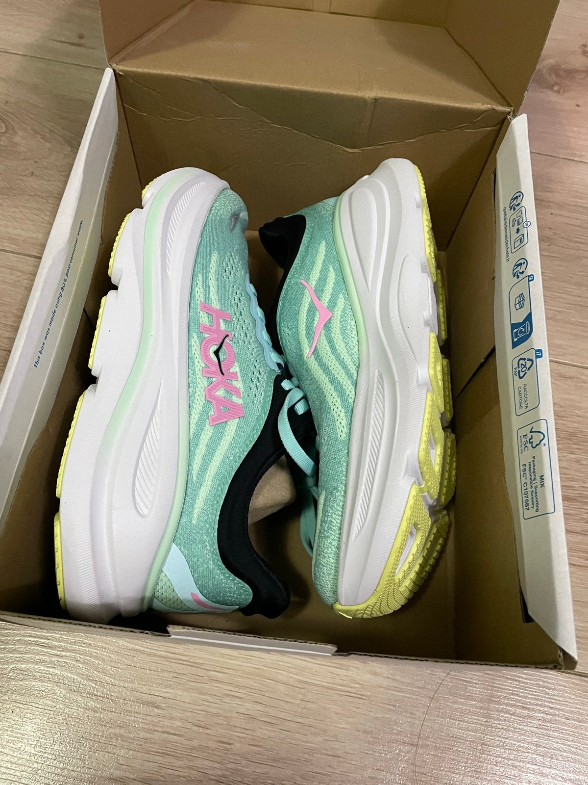 Hoka Bondi 9 Wide hardloopschoenen - EU 37 1/3, Kleding | Dames, Schoenen, Ophalen of Verzenden, Nieuw, Overige kleuren, Sportschoenen