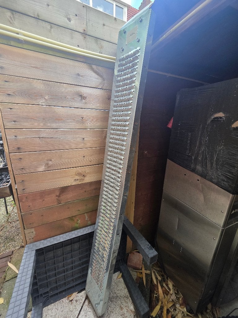 Aluminium loopplank / oprijplaat - Max. 200 kg, Ophalen, Zo goed als nieuw
