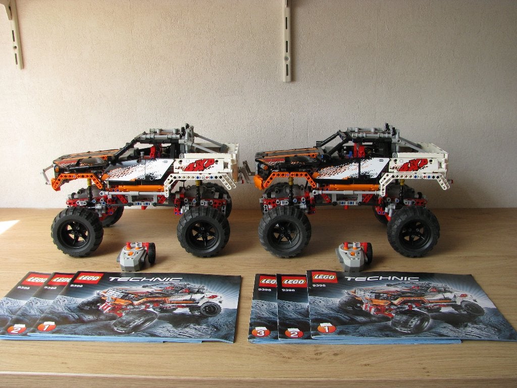Lego Technic - 9398 - 4X4 Crawler 2x, Ophalen, Lego, Zo goed als nieuw, Technic
