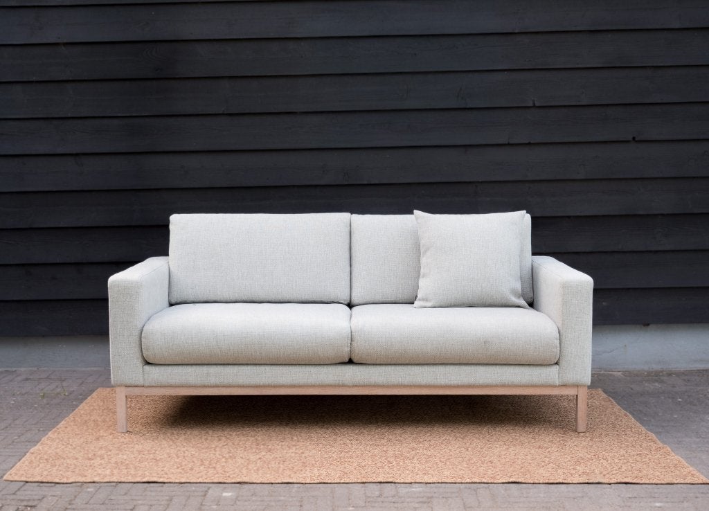 Bolia North 2,5-zits design bank | Grijs beige | ZGAN, 150 tot 200 cm, Tweepersoons, 75 tot 100 cm, Ophalen of Verzenden