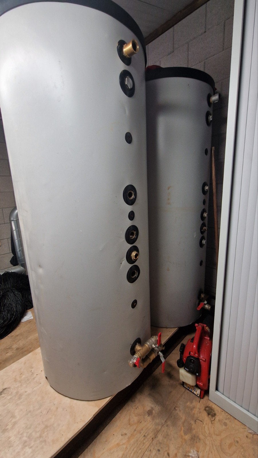 Buffervat - Energiezuinige opslag voor warm water, Ophalen, Gebruikt, Overige typen, 60 tot 150 cm