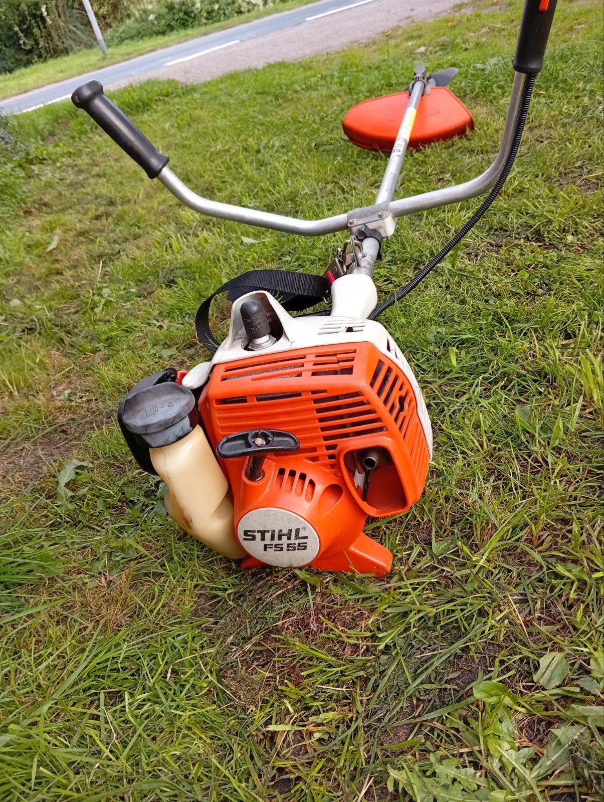 Goede Stihl FS 55 bosmaaier., Tuin en Terras, Ophalen, Gebruikt, Benzine