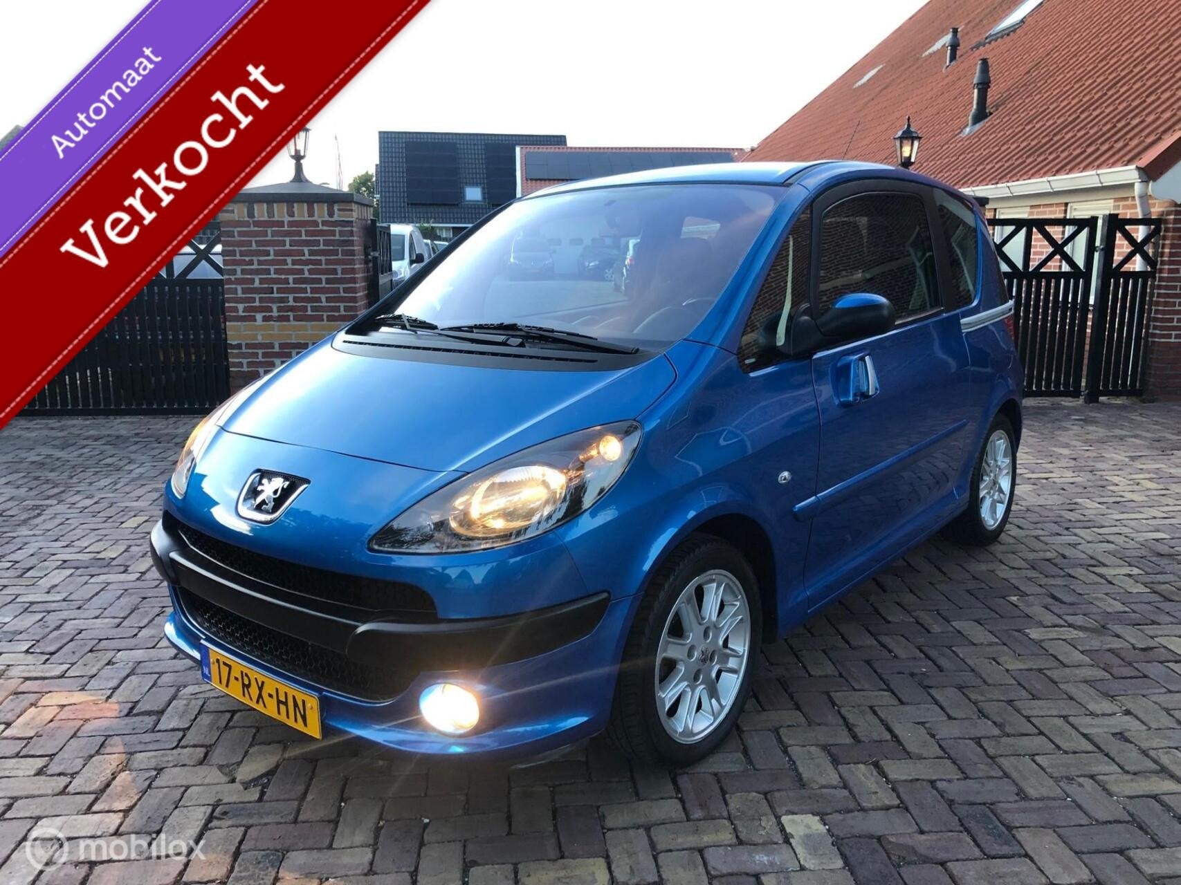 Peugeot 1007 1.6-16V Automaat Weinig KM!, Auto's, Peugeot, Gebruikt, 4 cilinders, Bedrijf, 1587 cc
