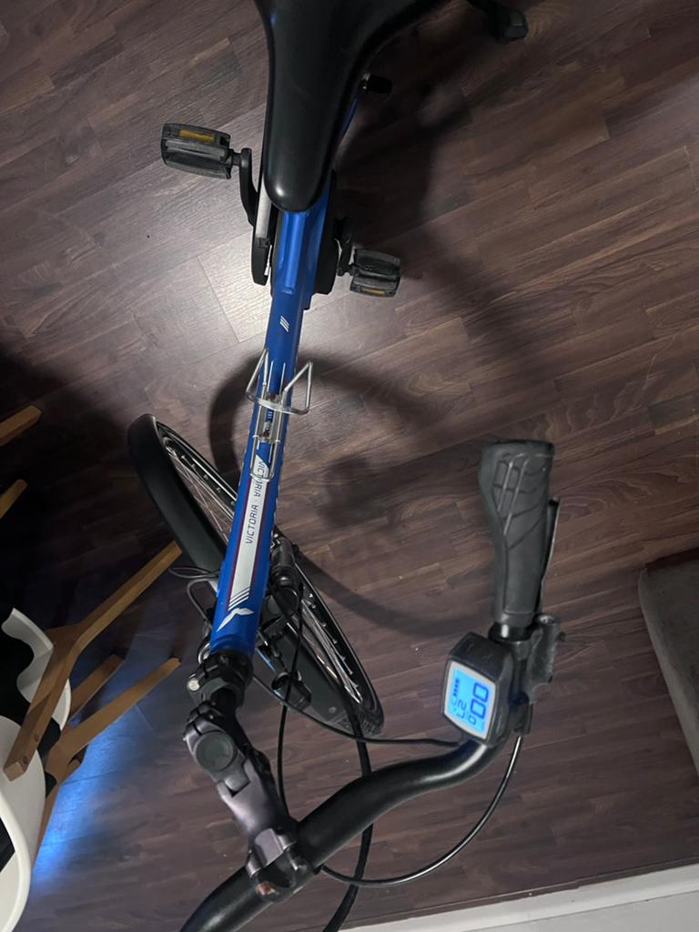 Victoria e bike, Fietsen en Brommers, Fietsen | Vouwfietsen, Ophalen, Zo goed als nieuw, 20 inch of meer