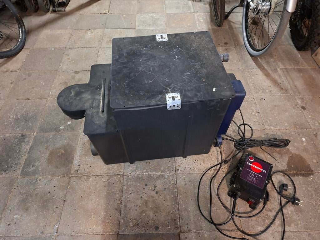 Trommelfilter met  filtersysteem  met vullingen, Tuin en Terras, Vijver-toebehoren, Ophalen