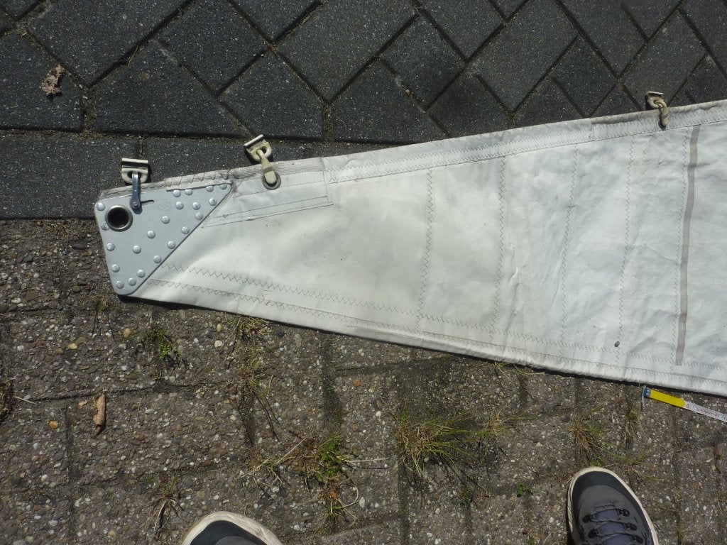 dehler 34 ronstan karren doorgelat grootzeil, Ophalen of Verzenden, Gebruikt, Overige typen