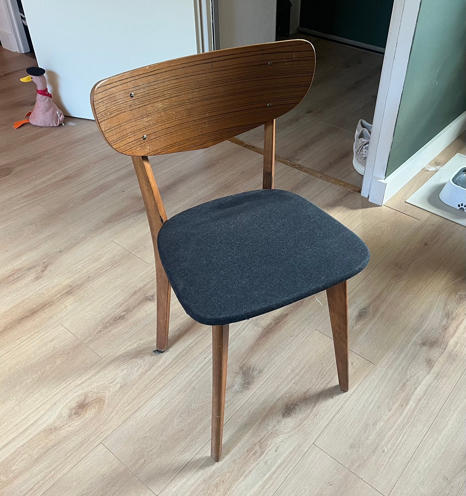 Vintage / Retro stoel, Huis en Inrichting, Ophalen, Zo goed als nieuw, Eén