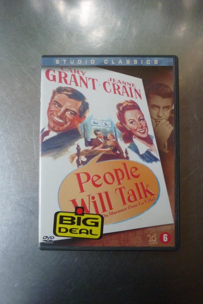 People Will Talk (Cary Grant, Jeanne Crain), Ophalen of Verzenden, Zo goed als nieuw, Actie en Avontuur, 1940 tot 1960
