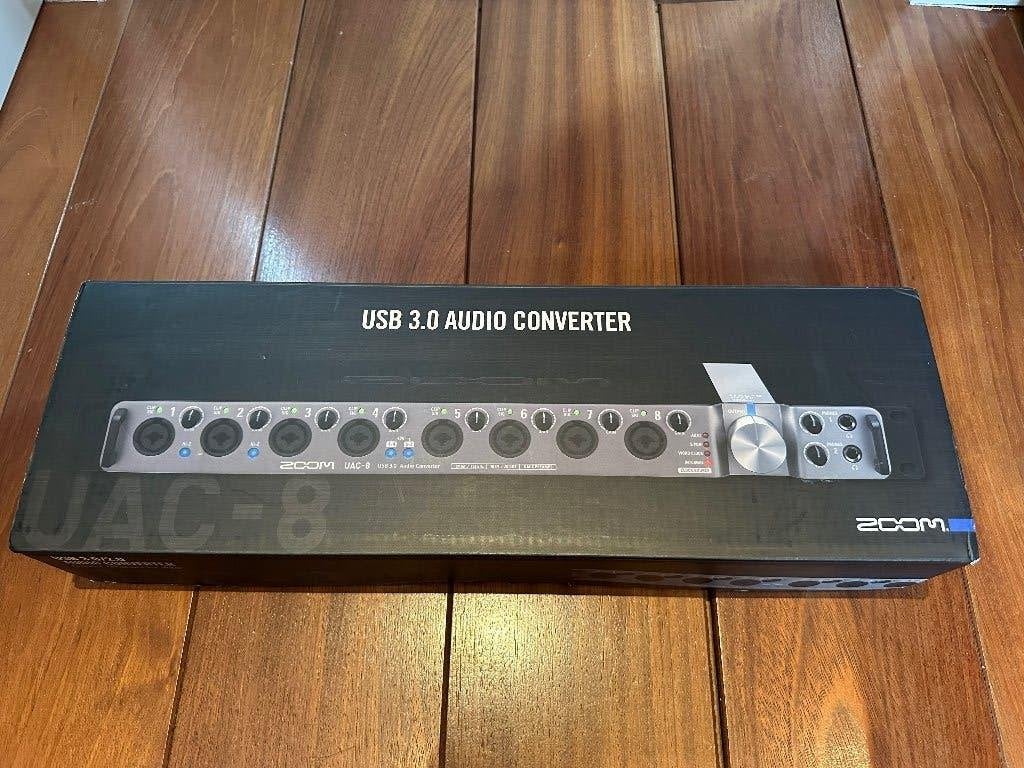 Zoom UAC-8 USB 3.0 Audio interface 8 in- en uitgangen, Ophalen of Verzenden, Gebruikt, Audio
